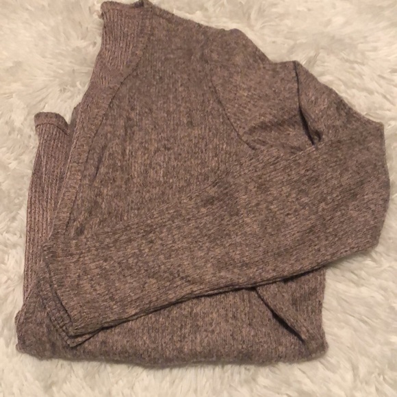 Long Sleeve Brushed Pink Cozy Open Cardigan Size Small - Picture 2 of 7